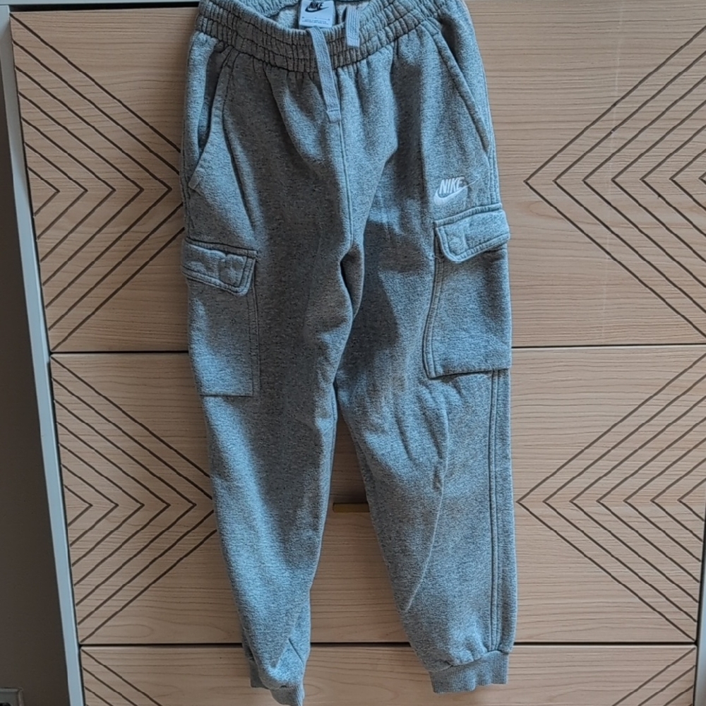 Nike Kids Light Gray Sweatpants